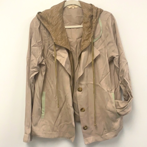 Mystree hoodie combo jacket with pockets size L - Picture 1 of 8